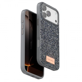 Onegif Apple İphone 17 Pro Bright Simli Kapak - Gümüş