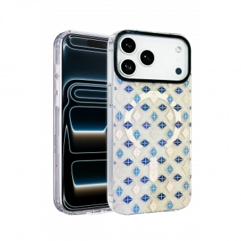 Onegif Apple İphone 17 Pro Max Desina Magsafe Kapak - Desen 4