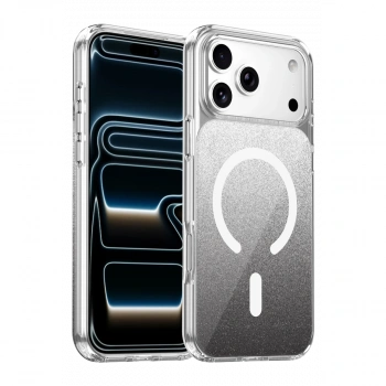Onegif Apple İphone 17 Pro Sora Simli Magsafe Kapak - Siyah