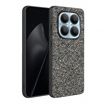 Onegif Xiaomi Redmi Note 15 Pro 5g Bright Simli Kapak - Gold
