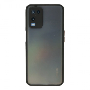 Oppo A54 4g Kılıf Montreal Silikon Kapak - Siyah