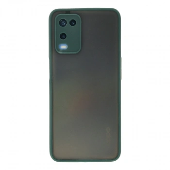 Oppo A54 4g Kılıf Montreal Silikon Kapak - Yeşil