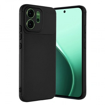Oppo Reno 14 Auto Focus Karbon Kapak - Siyah