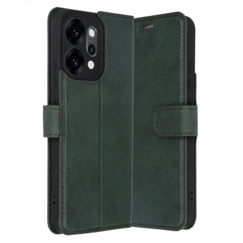 Oppo Reno 14 Trend S Plus Kapaklı Kılıf - Yeşil