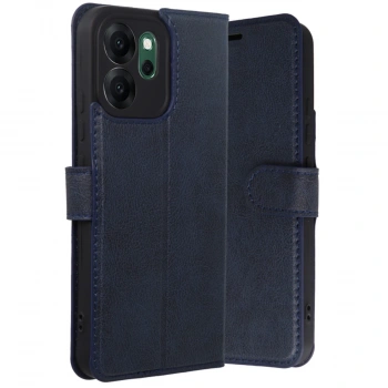 Oppo Reno 14f Trend S Plus Kapaklı Kılıf - Lacivert