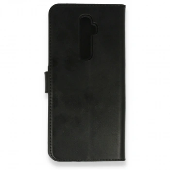 Oppo Reno 2z Kılıf Trend S Plus Kapaklı Kılıf - Siyah