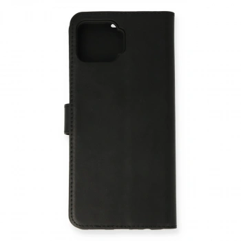 Oppo Reno 4 Lite Kılıf Trend S Plus Kapaklı Kılıf - Siyah