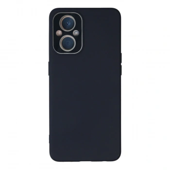 Oppo Reno 7 Lite Kılıf Lansman Glass Kapak - Lacivert