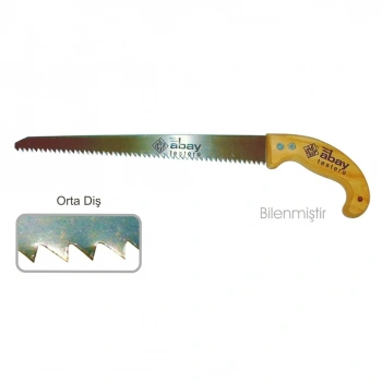 Orta Diş Bağ Testere 35 Cm - Ahşap Sap