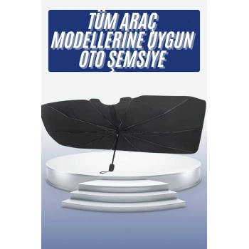 Oto Ön Cam Güneşliği Otomatik Katlanabilir Gölgelik Oto Cam Şemsiye