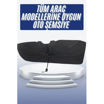 Oto Ön Cam Güneşliği Otomatik Katlanabilir Gölgelik Oto Cam Şemsiye