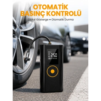 Otomatik Duran Dijital Hava Pompası Kompakt Ve Taşınabilir Tasarım Yeni Nesil