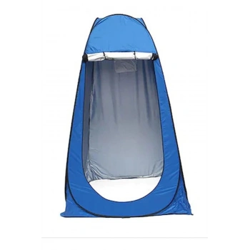 Otomatik Wc Portatif Giyinme Çadırı 120x120x190 Cm Mavi