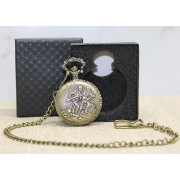 Özel Kutulu Çanakkale Destanı Köstekli Saat Alk4681