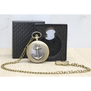 Özel Kutulu Çapalı Köstekli Saat Alk2608