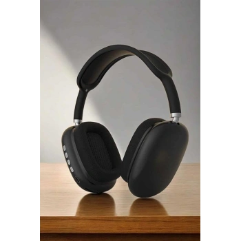 P9 Plus Kulaklık Siyah Bluetooth Bağlantılı Kulak Üstü Kablosuz Anc Özelliği