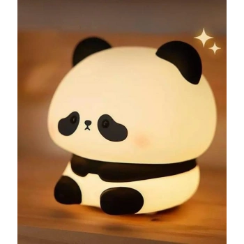 Panda Şekilli Renk Değiştirebilen Dokunmatik Gece Lambası Mz-n32