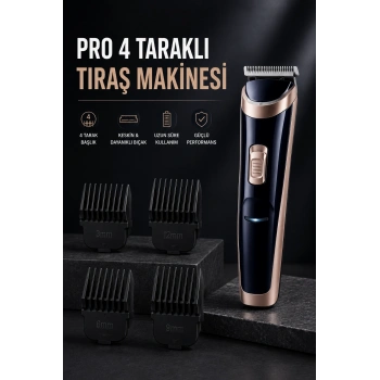 Paslanmaz Çelik Bıçaklı Hassas Çelik Bıçaklı Tıraş Makinesi