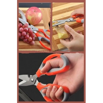 Paslanmaz Çelik Et, Tavuk, Börek Doğrama Makası (599)