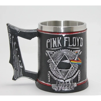 Pink Floyd Dark Side Of The Moon 3d Kabartmalı Çelik Kupa Bardak Alk1088