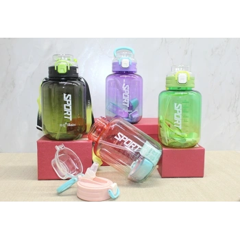 Pipetli Su Matarası 1100 Ml Bpa İçermez Alk4646