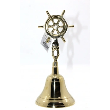 Pirinç Dümen Kulplu El Çanı