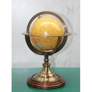 Pirinç Dünya Küre 16182