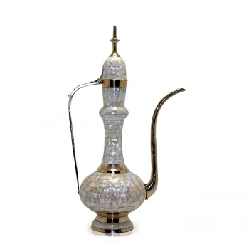 Pirinç Sedefli İbrik 75 Cm Ksk134