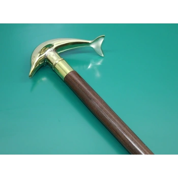 Pirinç Yunus Balıklı Baston