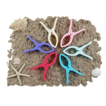 Plaj Havlu Mandalı  Şezlong Mandalı  Mandal Xl 2 Adet (599)