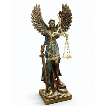 Polyester Kanatlı Adalet Biblosu Alk4418