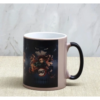 Porselen Renk Değiştiren Demon Slayer Kupa Bardak Aalk380