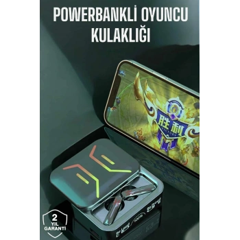Powerbankli Bluetooth Kulaklık Yüksek Ses Kaliteli Kablosuz