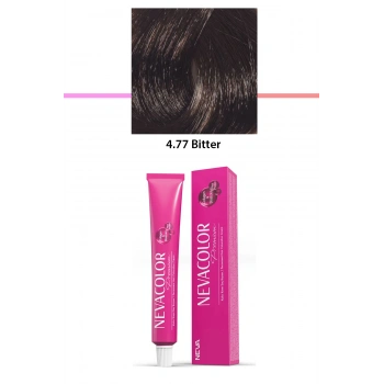 Premium 4.77 Bitter  Kalıcı Krem Saç Boyası 50 G Tüp (599)