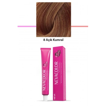 Premium 8 Açık Kumral  Kalıcı Krem Saç Boyası 50 G Tüp (599)