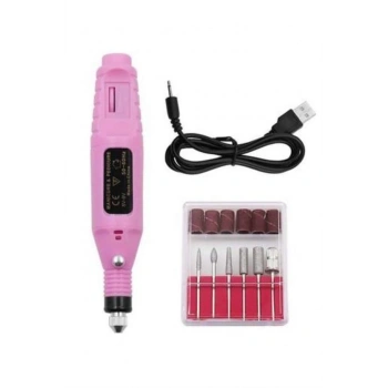 Profesyonel Manikür Pedikür Seti Törpü Makinesi Protez Tırnak Çıkarma