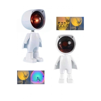 Projektör Atmosfer Işık Lambası Projektör Güneş Lambası Masa Lambası