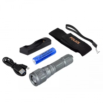 Ps-15 Cree Power Led Zoomlu Şarjlı El Feneri
