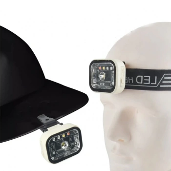 Ps-1979 Sensörlü Mıknatıslı Fonksiyonlu Çok Amaçlı Şapka Kafa Feneri