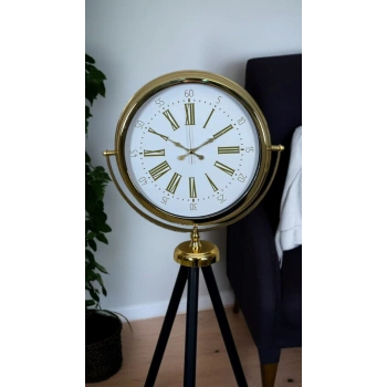 Pure Gold Tripod Ayaklı Saat