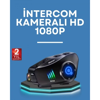 Q28 Kask Kulaklık 1080p Hd Kamera – Bluetooth 5.3, Su Geçirmez, Gürültü Azaltma