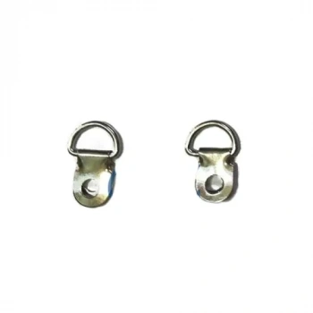 Rambo Tel Resim, Tablo, Çerçeve Askısı - 10x14mm, Nikel, 10 Adet