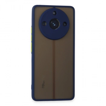 Realme 11 Pro Kılıf Montreal Silikon Kapak - Lacivert