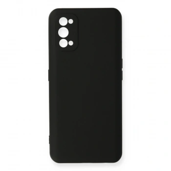 Realme 7 Pro Kılıf Nano İçi Kadife Silikon - Siyah