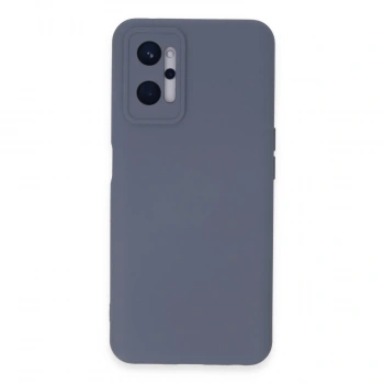 Realme 9i 4g Kılıf Nano İçi Kadife Silikon - Gri