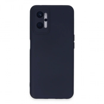 Realme 9i 4g Kılıf Nano İçi Kadife Silikon - Lacivert