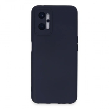 Realme 9i 4g Kılıf Nano İçi Kadife Silikon - Lacivert