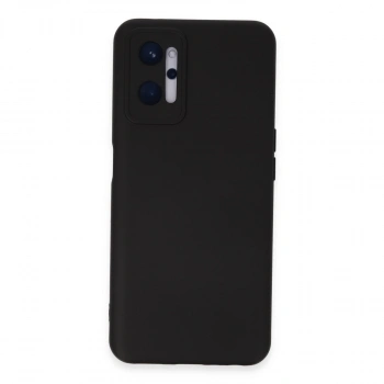 Realme 9i 4g Kılıf Nano İçi Kadife Silikon - Siyah