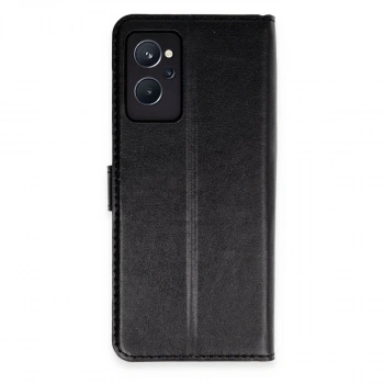 Realme 9i 4g Trend S Plus Kapaklı Kılıf - Siyah