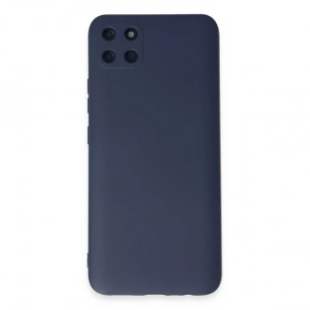 Realme C11 Kılıf Nano İçi Kadife Silikon - Lacivert